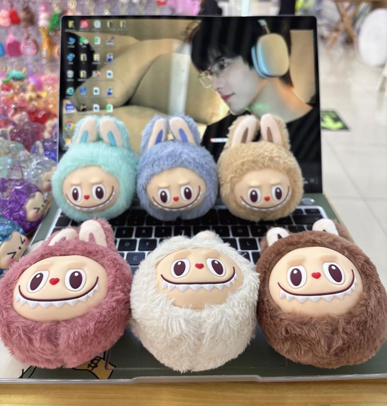 Labubu móc khóa Gấu Bông Cao Su -  Đồ Chơi Dễ Thương,  Quà Tặng Tuyệt Vời | popmart Xu Hướng Tại Việt móc khoá Đồ treo ba lô 6