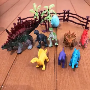 Mainan Dinosaurus Set isi 8pcs Dino Besar Sedang Kecil MC 429 Toy