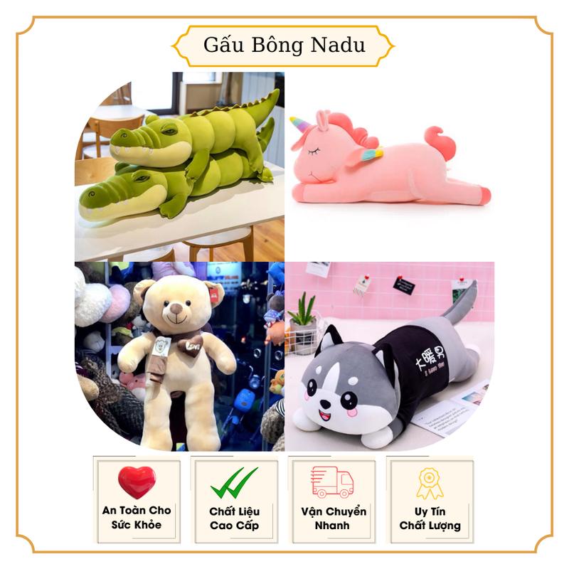 FREE SHIP Teddy Ngựa Pony Cá Sấu Mèo Áo Thú Nhồi Bông Thú Bông