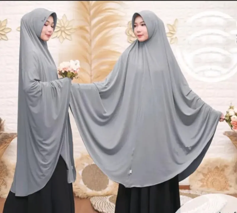 Hijab Syari Jumbo Jilbab Instan jersy premium XXXXL 7