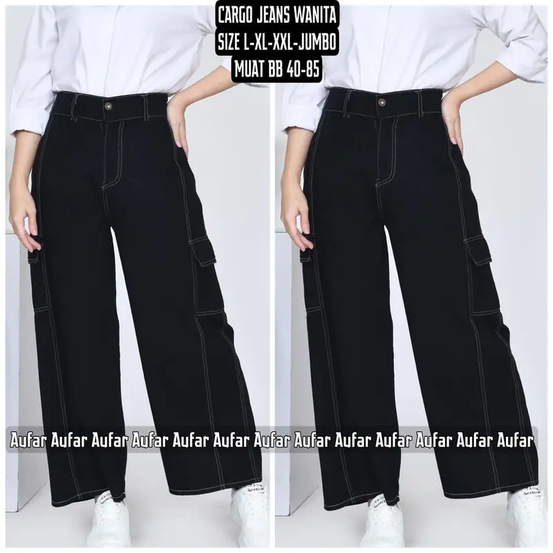 by aufar KULOT CARGO KOREN STYLE WANITA DEWASA MUAT BB 40-80 1