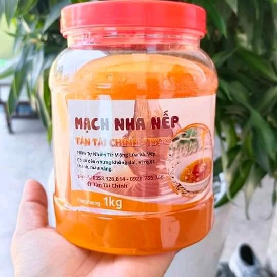 1kg Mạch nha nếp màu vàng dùng để lên màu 1
