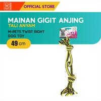 Gambar M-Pets Twist Eight Dog Toy / Mainan Gigit Anjing Tali Anyam dari M-Pets Volk Pets Indonesia Kota Administrasi Jakarta Barat 5 Tokopedia