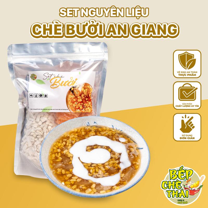 Chè bưởi An Giang siêu cùi (set lớn 40-45 chén) - Bếp Chè Thái - tặng kèm công thức nấu