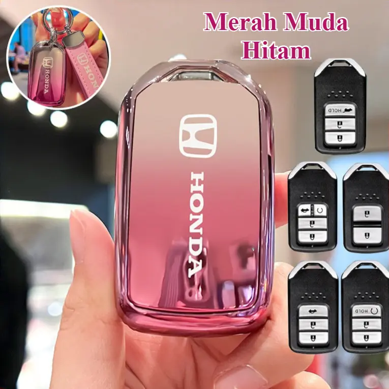 2024 Terbaru Case sarung kunci smartkey Cover Honda CIVIC HRV JAZZ CITY ACCORD CRV smart key