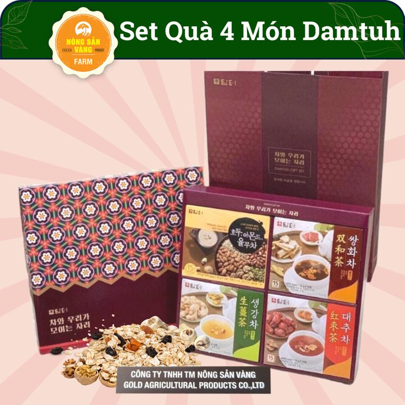 Ngũ Cốc Damtuh Hộp 50 Gói *18g (900G-Date 1/2027) Nhập Hàn Quốc - Nông Sản Vàng 3