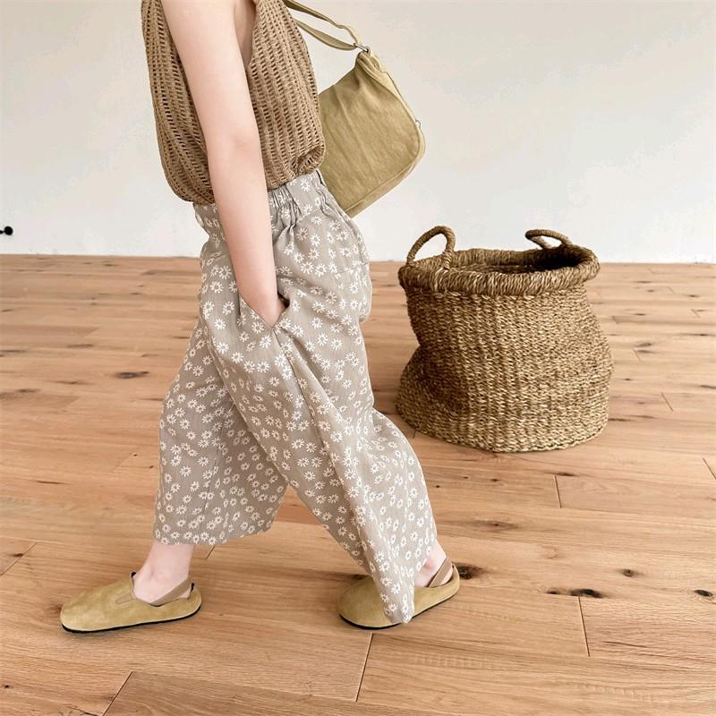 Quần ống rộng phong cách Hàn Quốc cho bé gái 6