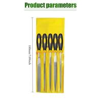 Gambar Set Kikir Besi 5PCS 18CM – Plat/Bulat/Kotak/Segitiga/Setengah Bulat, Baja Kuat Anti Aus 【TOPSLINGS】 - 5PCS/SET dari allglowsid Kota Cimahi 2 Tokopedia