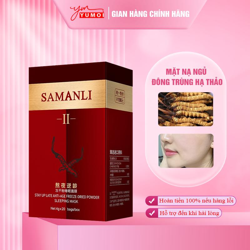 Mặt nạ ngủ Yumoi hỗ trợ cải thiện giúp da mềm mịn cấp ẩm cho da - Kem Face