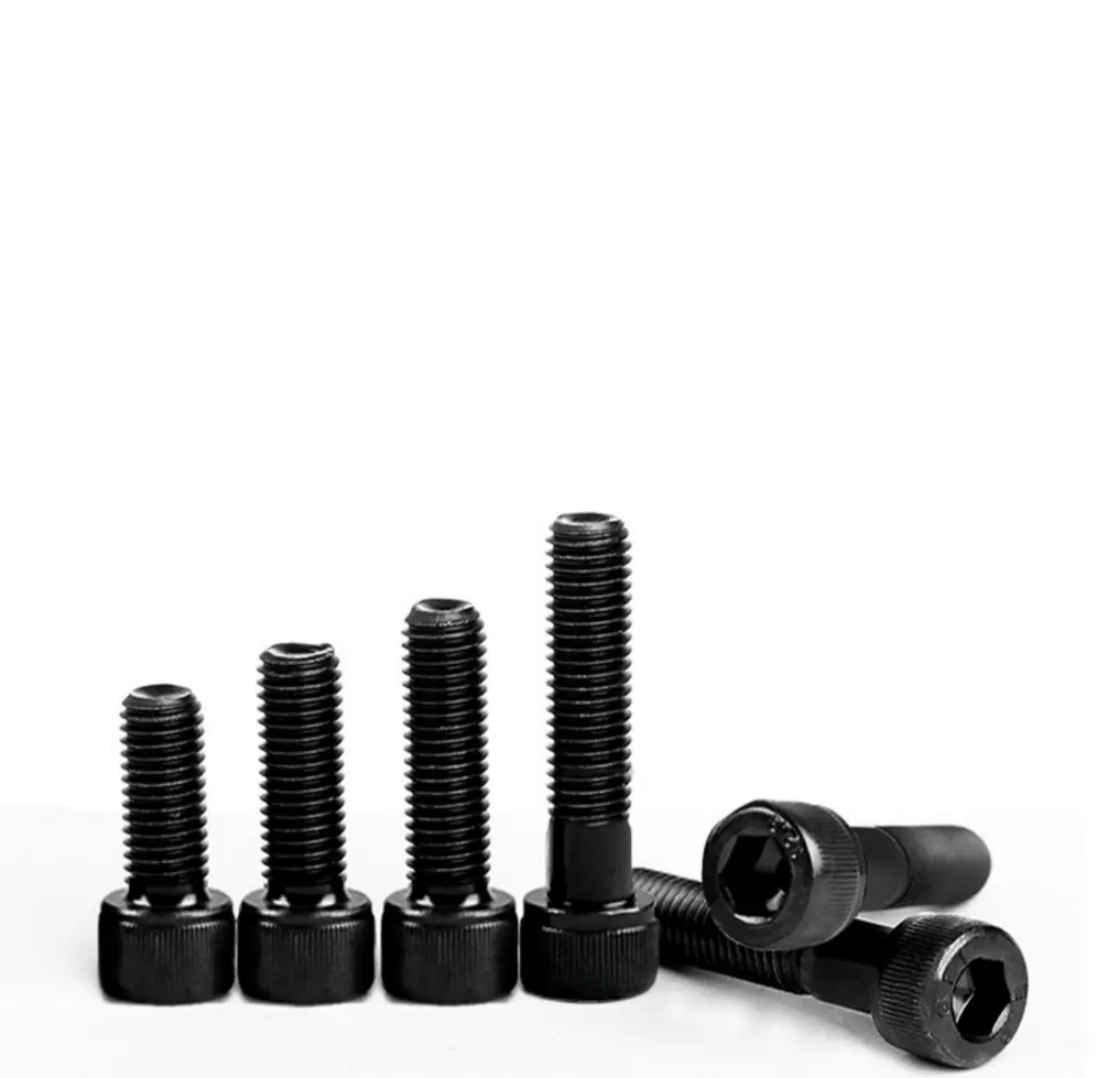 (ĐEN 12.9) Set 10 cái M5-M10 Bulong lục giác chìm đầu trụ cấp bền 12.9 M5, M6, M8, M10