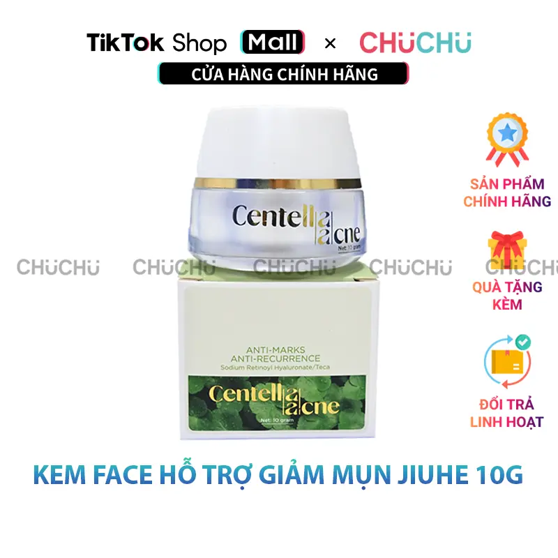 Kem Face Mụn Rau Má Centella Acne Hỗ trợ da mụn Thanh Tô Cosmetics