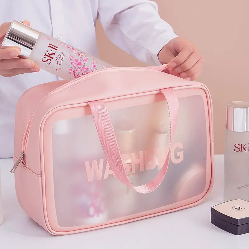 Túi Đựng Mỹ Phẩm, Phong Cách Instagram, Siêu Phổ Biến, Cầm Tay, Thích Hợp Đi Du Lịch, Dung Tích Lớn, Không Thấm Nước, Túi Đựng Mỹ Phẩm Rửa, Lưu Trữ, [174000 Bộ Sưu Tập Người]