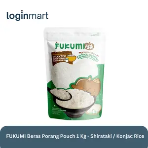 FUKUMI Beras Porang Pouch 1 Kg - Shirataki / Konjac Rice