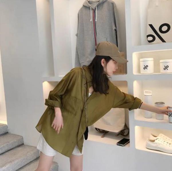 Product Introduction of Áo Chống Nắng, Phong Cách Lười Biếng, Dáng Rộng Rãi Và Bó Sát, Mỏng, Dành Cho Nữ, Thiết Kế Mới Mùa Hè 2024, Ngoại Cỡ, Áo Khoác Sơ Mi Nhỏ Áo, Được Đánh Giá Bởi 2608 Người, Thích Hợp Cho Mùa Hè, Hàng Mới Về 5