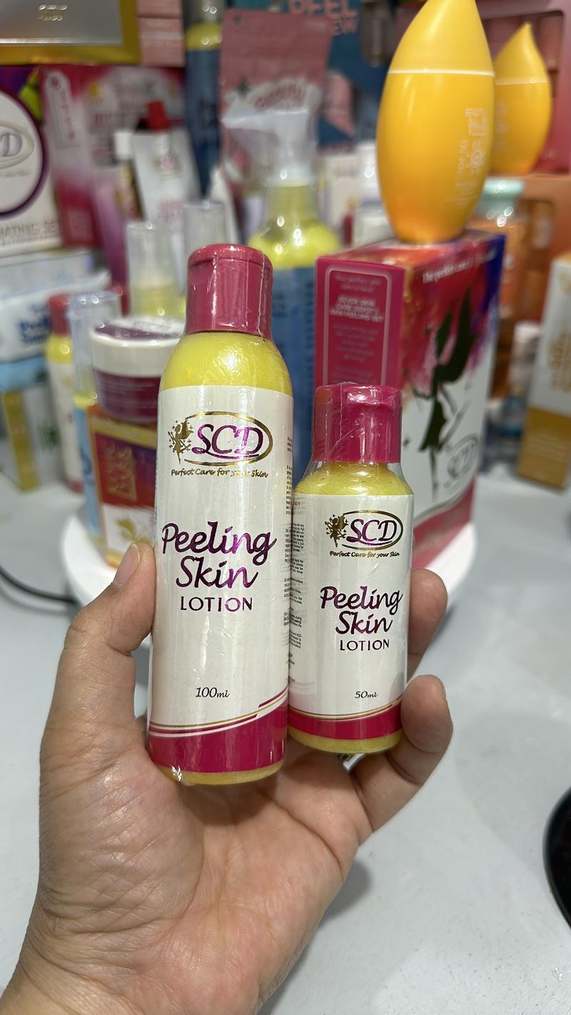 Product Introduction of SCD Skin Peeling Lotion New Pack 50ml / 100ml Whitening New Pack 1