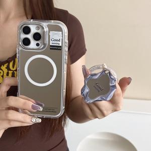 เคสโทรศัพท์กระจก ดีไซน์มินิมอล เข้ากันได้กับ Apple 16 Pro Max, Minimalist 15 Pro Max, กันกระแทก 13 Pro Max, ฝาครอบป้องกัน, 14 Pro Max, สร้างสรรค์, ความรู้สึกระดับไฮเอนด์ใหม่