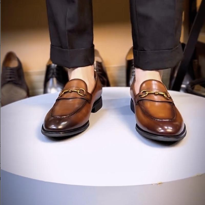 Product Introduction of Giày Loafer Da Nappa G126 Cao Cấp Bụi leather Bảo Hành Da 12 Tháng 69