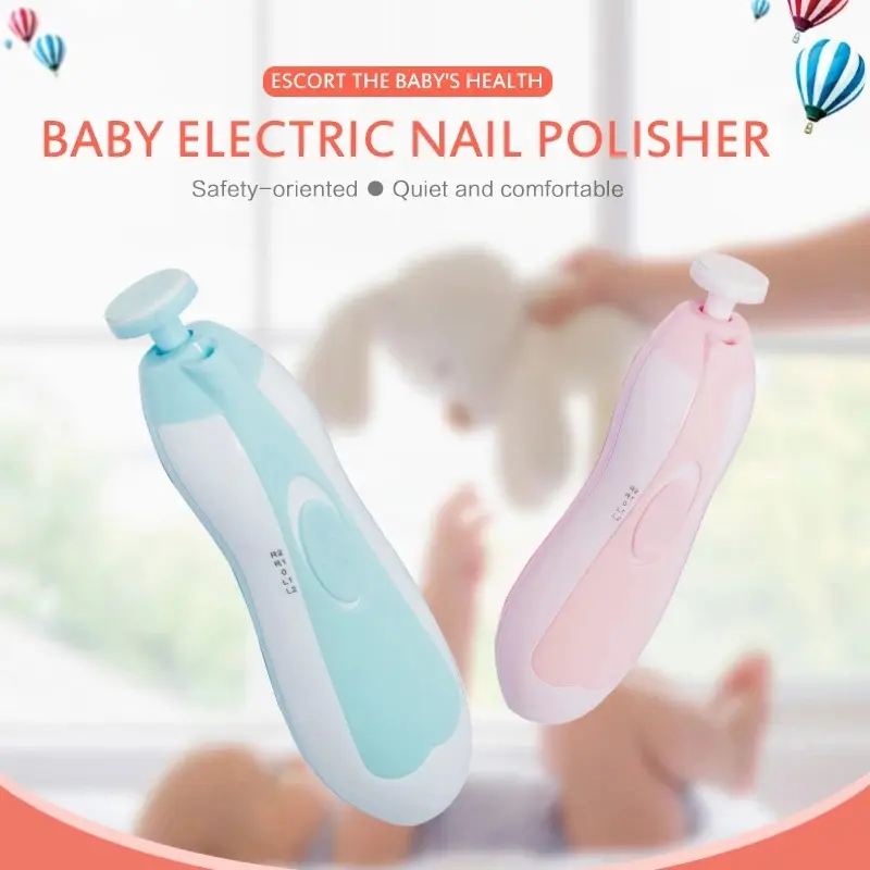 Nail Sharpener Baby Electric Nail Clippers Scratch Resistant Baby Naill Sharpener Electric Nails Clipper Set Newborn Nail Tools