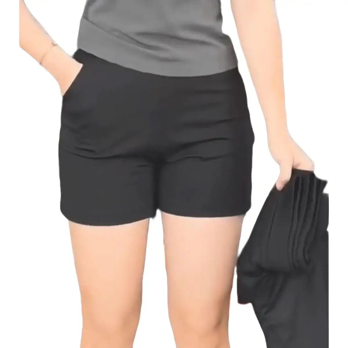 Bộ 3 Quần Đùi có túi  Chất Umi  Nữ Đủ Size Từ 35-90kg Thu Sun Shopp Women Pants Thun Voi quần  legging quần  đùi