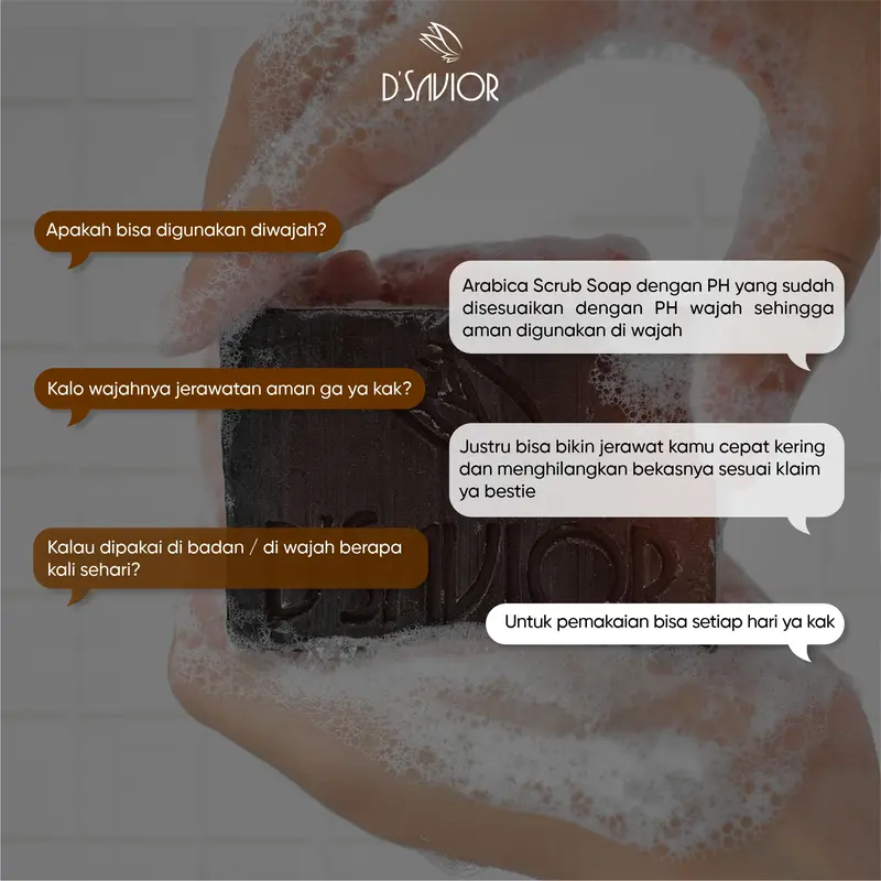 GET 3 Arabican Scrub Soap D'Savior - (Special Live Only) 7