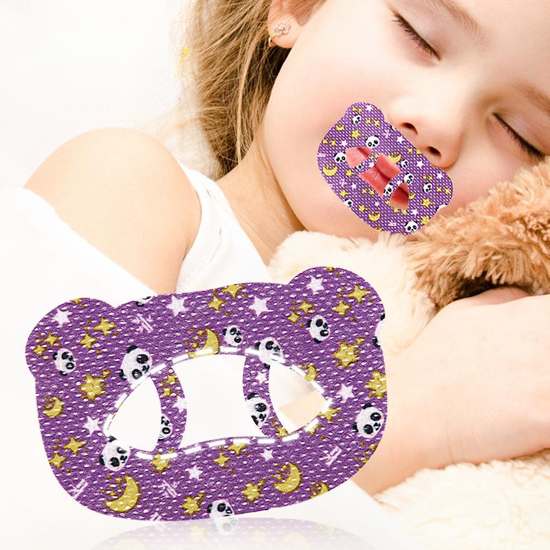 Product Introduction of 1Pcs Stickers Children Adult Night Sleep Lip Nose Breathing Patch Mouth Tape 0