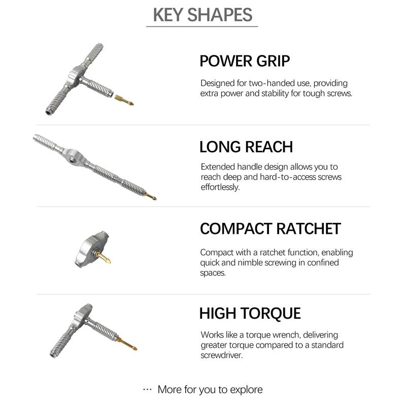 Product Introduction of 30 in 1 Magnetic Screwdriver Set, Multipurpose Screwdriver Set, Precision Manual Screwdriver Set, Home Repair Tool Kit 4