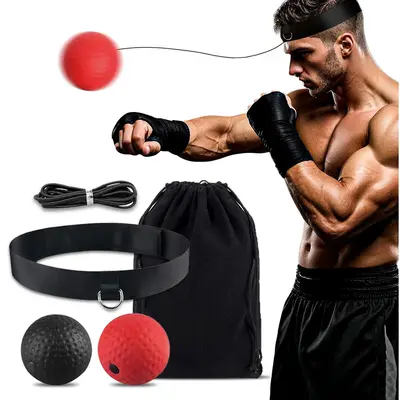 Reflex Bag Boxing Reaction Ball Suction Cup Base With Stand