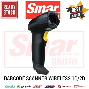 BARCODE SCANNER WIRELESS 1D/2D EP3368B BLUETOOTH - USB PLUG N PLAY