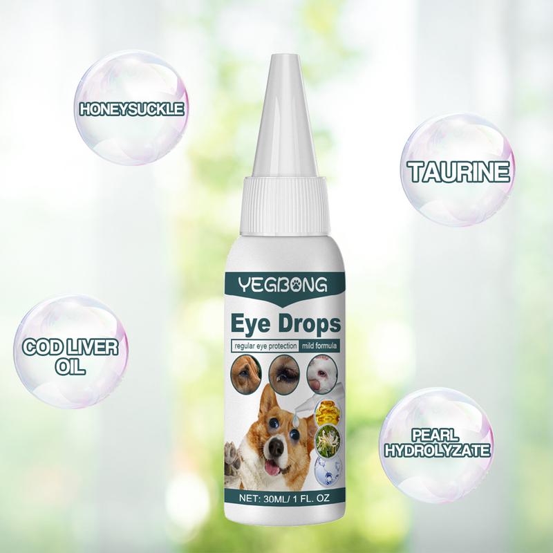 Product Introduction of Nhỏ mắt cho thú cưng, dành cho mèo và chó, làm sạch vết rách, loại bỏ vết rách, chăm sóc mắt, chất lỏng rửa mắt, Cửa Hàng vật nuôi Oy 7