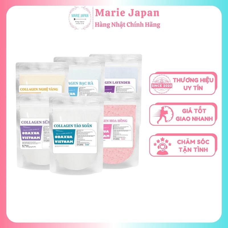 Mặt Nạ Dẻo Dạng Bột Skincare Collagen OBAXUA 50G Dưỡng Ẩm Da