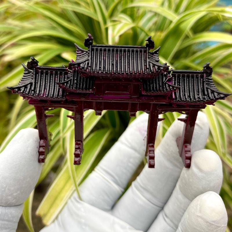 Cổng tam quan tiểu cảnh 3d resin 2