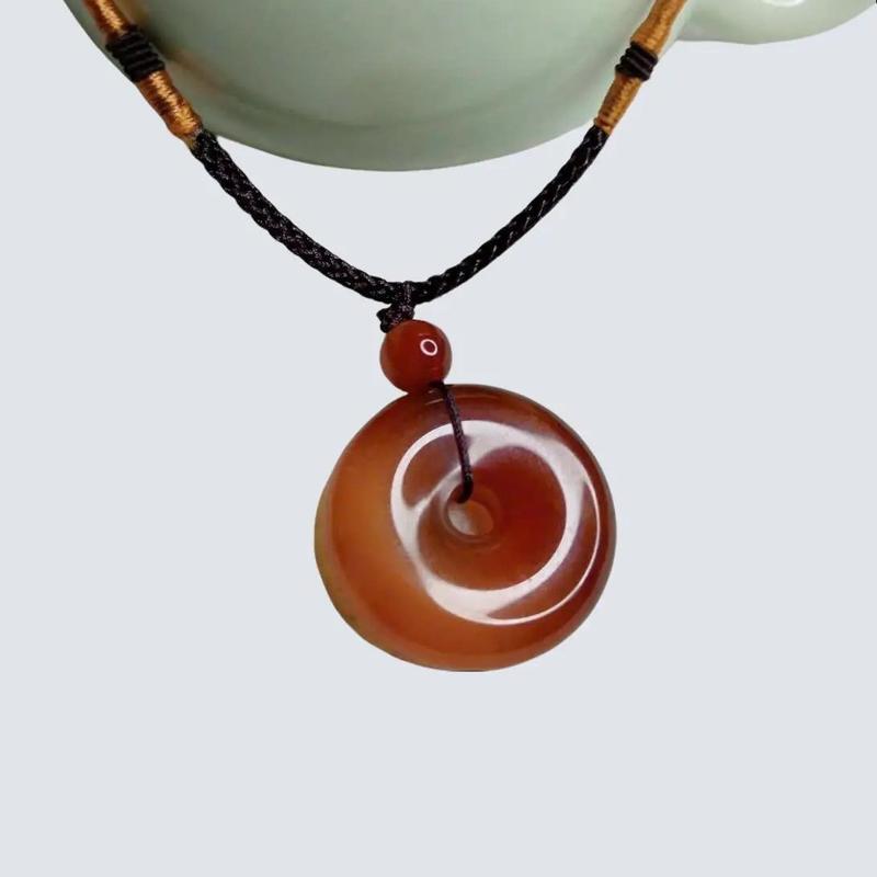 Dây chuyền đá mặt dồng điếu cho phụ nữ - Women, Charm Trang Sức Vòng Cổ 1