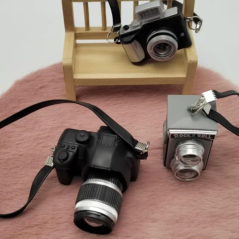 Mini Camera Model, Mini Simulation Camera Model, Mini Home Decoration Ornament, Pocket Camera Model for Home Decor, Home Decor Supplies 4