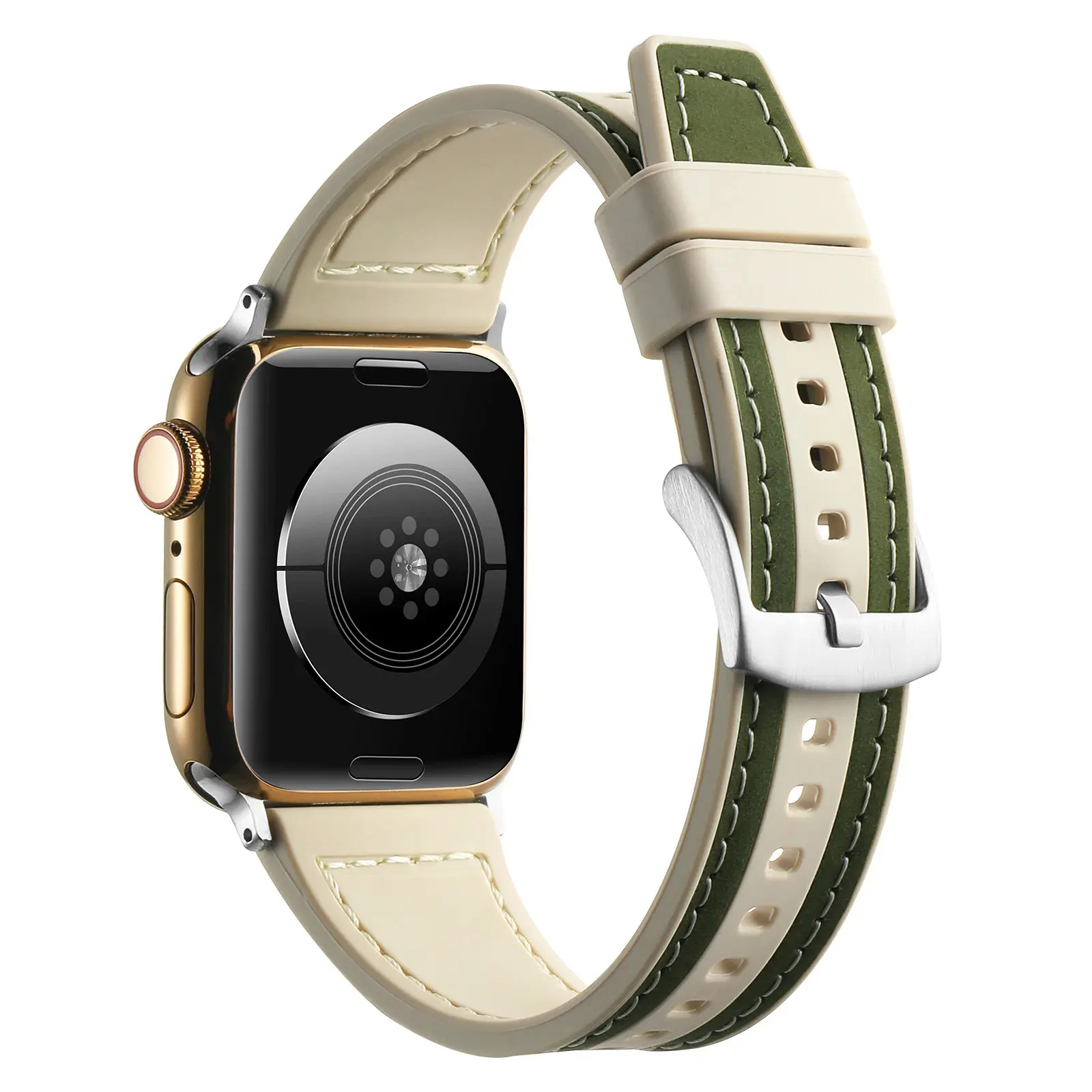 Sport Fashion leather watch strap for Apple ultra 49mm genuine leather replacement watch strap for men and women for iWatch