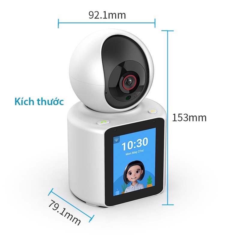 ￼Camera Wifi giám sát có màn hình C30 - gọi video trực tiếp - Siêu nét 2K 3