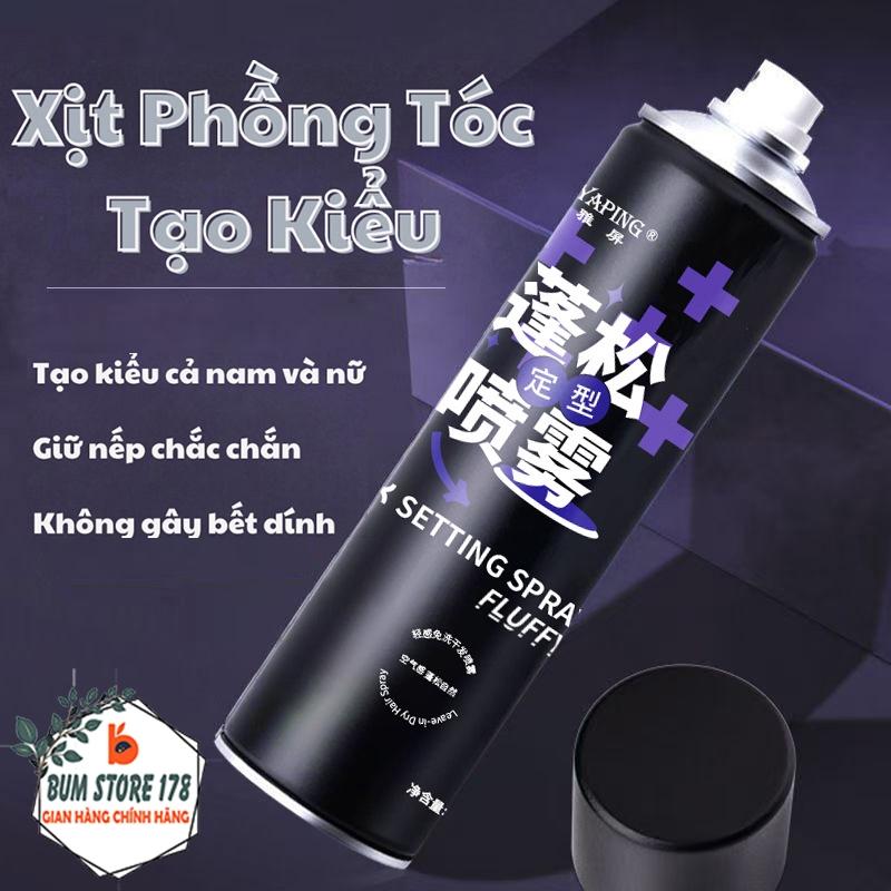 Gôm Xịt Tóc Tạo Phồng Yaping 200ml Phun Mịn Không Vón Cục, Keo Xịt Tóc Giữ Nếp…