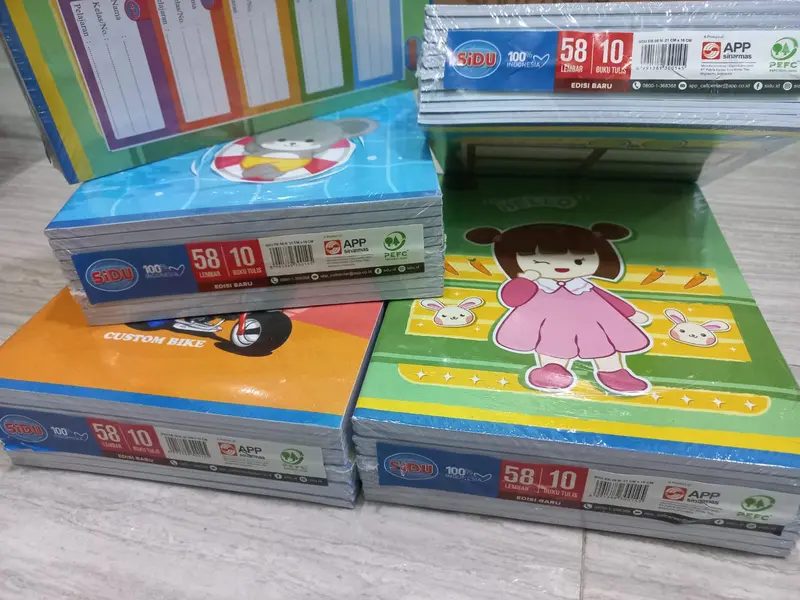 PROMO ECER BUKU TULIS S-I-D-U 58 LEMBAR 0