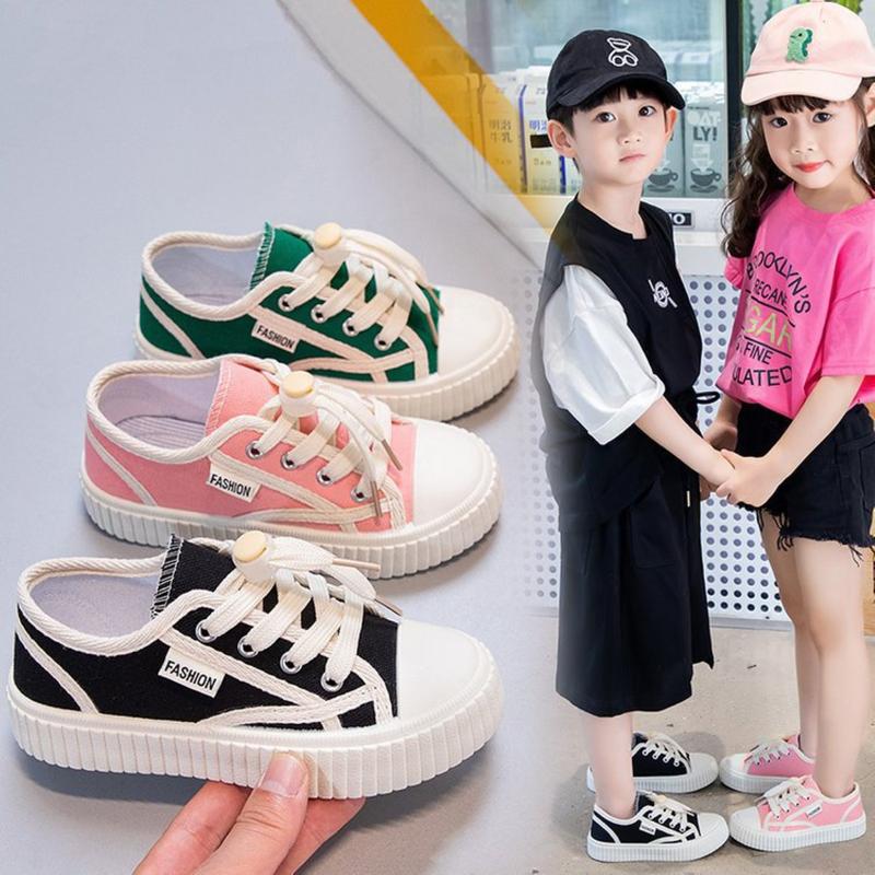 Giày Thể Thao Bé Trai và Gái Giày Vải Đế Mềm Êm Chân : size 26 đến 37 Sneaker Sport Kids Giày Thể Thao Tập Thể Dục Học Sinh