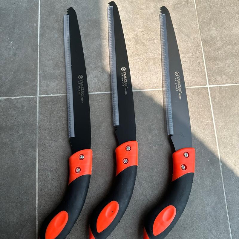 Bộ 3 cây cắt  Nhật Bản Yamazaki, cán bọc nhựa dẻo siêu chắc chắn dùng cưa gỗ lưỡi