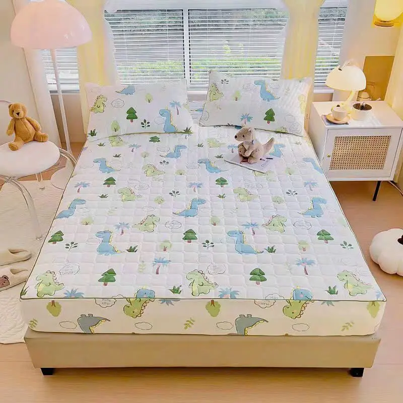 [ Tặng Kèm Thảm Chân 40k ] Ga gối cotton đũi xơ đậu nành chần bông Thoáng khí 4