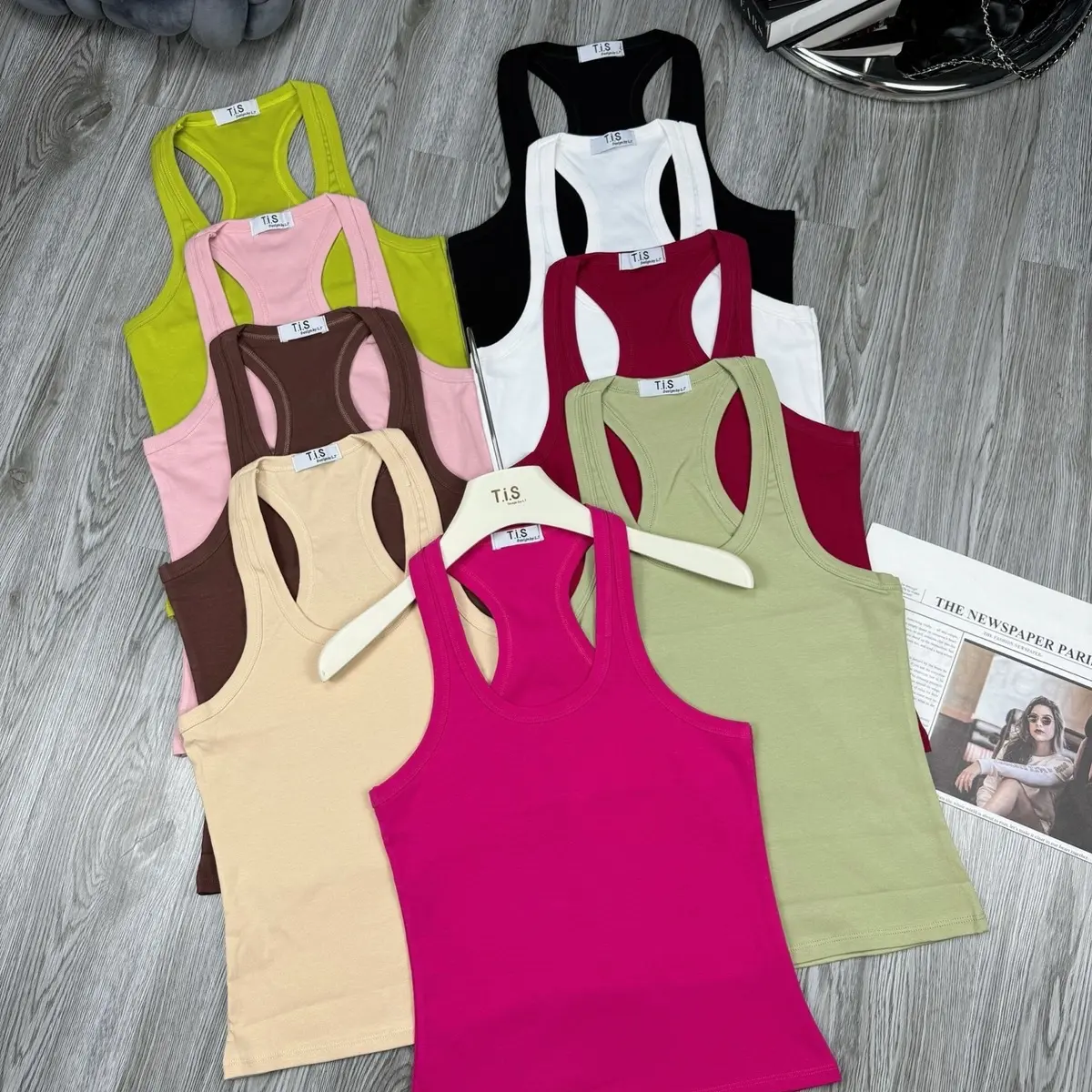 (A26) Áo ba lỗ zip cotton xịn nhiều màu may kĩ form hot girl Nữ