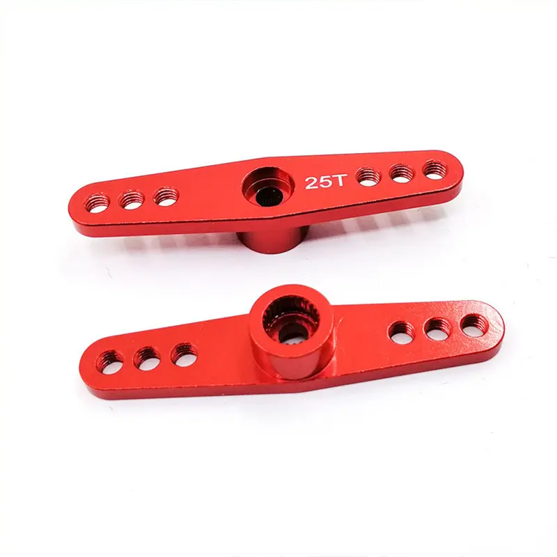 Aluminium Servo Arm 25T untuk Semua Jenis Servo dengan 25 Gigi Lengan Servo Alloy Berkualitas Tinggi untuk RC Car Universal Upgrade Performa Kendaraan Remote Control 7