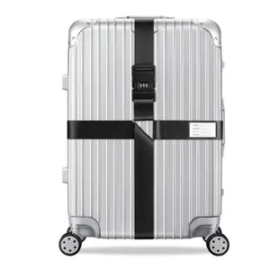 Luggage Cross Straps Belt Koper Tali Koper Bagasi Tali Pengaman Koper