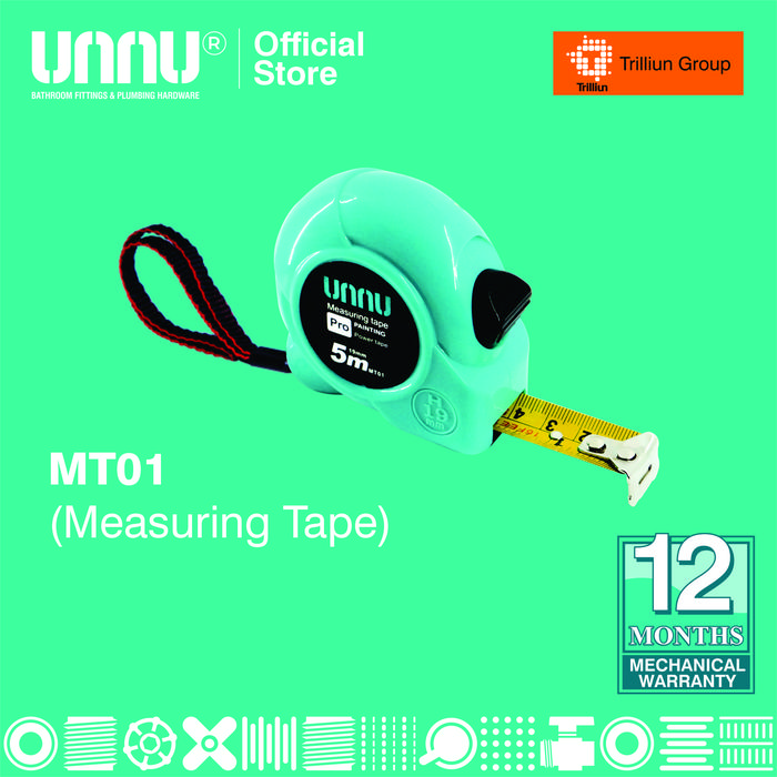 Gambar UNNU Measuring Tape - MT01 dari UNNU.official Kab. Gresik Tokopedia