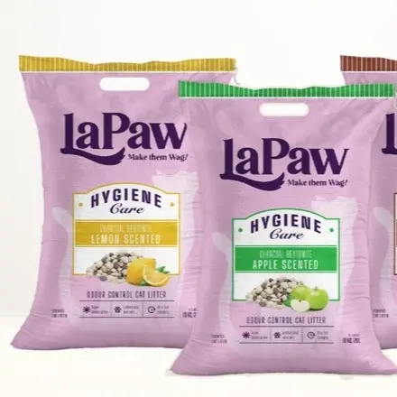 [8 LÍT] Cát Vệ Sinh, Cát Đất Sét Cho Mèo laPaw - Cát laPaw mèo mix carbon than hoạt tính cao cấp hương Chanh cat vesinh đấtsét