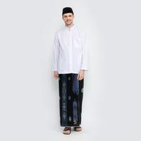 Gambar Sarung ATLAS Super Premium 980 Motif A9 JDA Hitam Biru 02 - Hitam dari Sarung Atlas Kab. Gresik 2 Tokopedia
