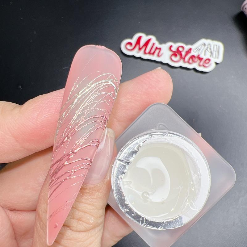 Gel nhện trong suốt gel nhện chà tráng gương 8g làm nail dụng cụ nail