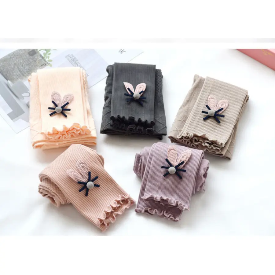 ALILA Hijab - Legging Anak Perempuan Import / Leging Impor Bayi / Celana Panjang Anak Perempuan Motif Rabbit Katun