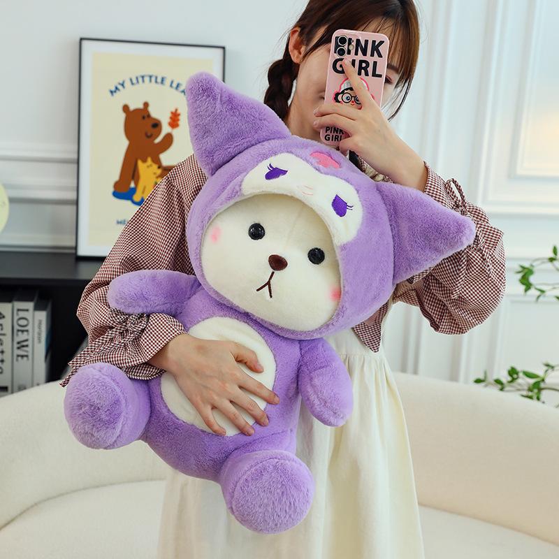 Gấu Xinh - Gấu Bông Teddy Lena Kuromi Lông Thỏ Cao Cấp Gấu Bông Quà Tặng Thú Bông Toy Thú Nhồi Bông Đồ Chơi