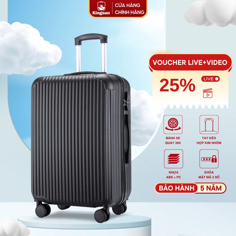 Vali kéo du lịch thời trang T01 Size 20, bảo hành 5 năm